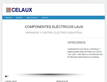 Tablet Screenshot of celaux.com